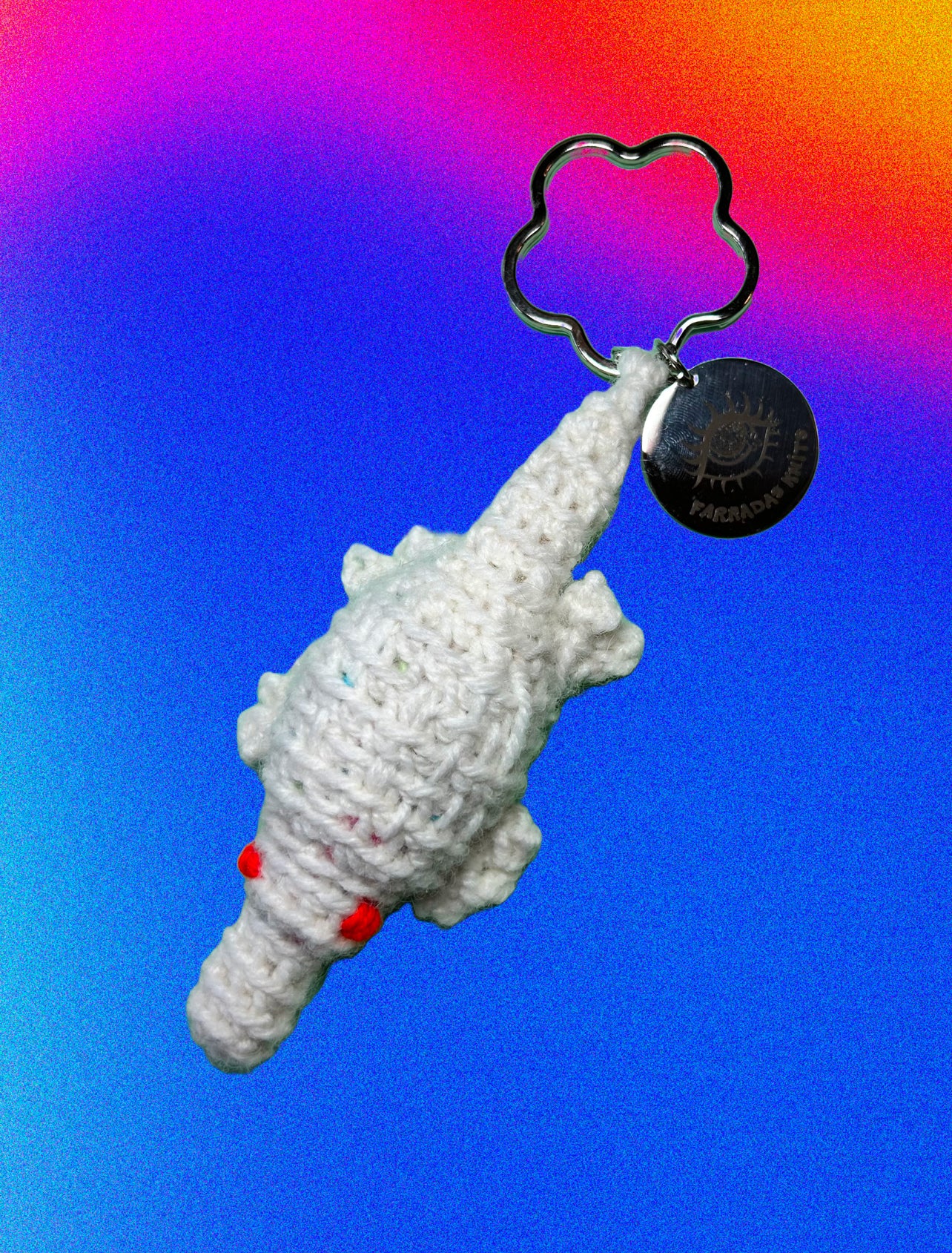 Blizzard Gator Crochet Keychain Pre-Order