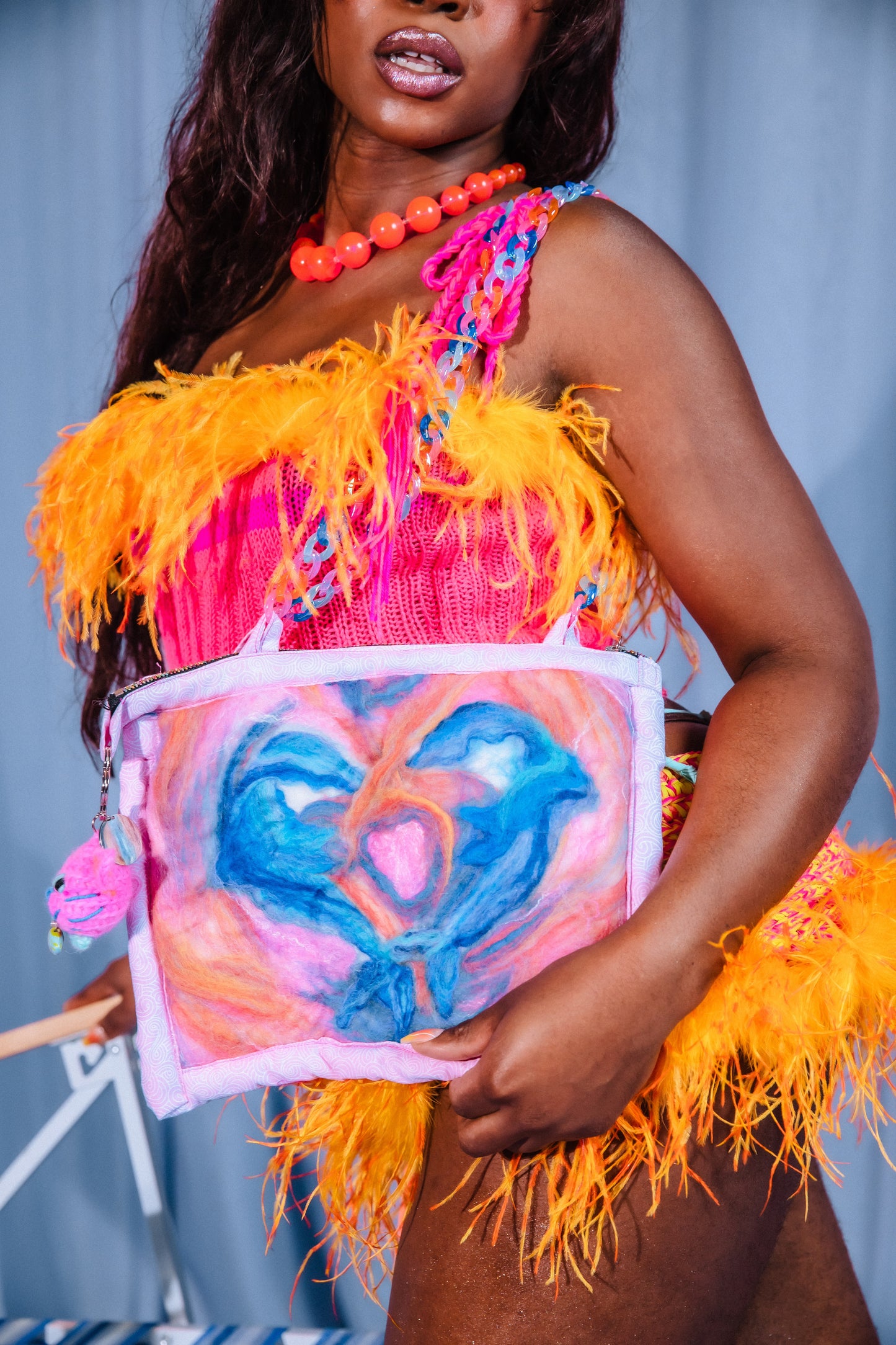 One-of-a-Kind Hand Felted Bags