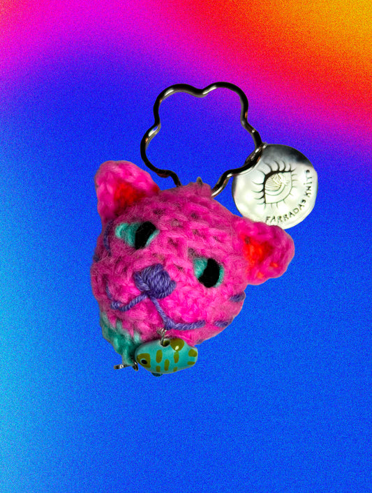 Princess Cat Crochet Keychain Pre-Order