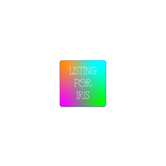 Iris Custom Listing